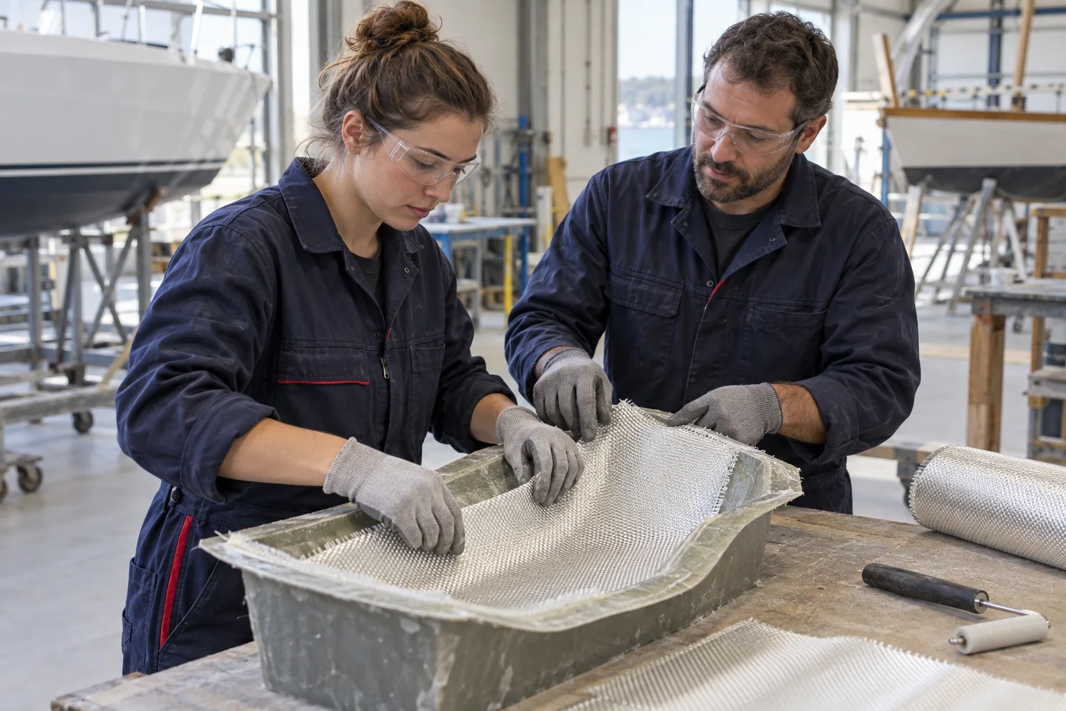 Formation aux matériaux composites en atelier